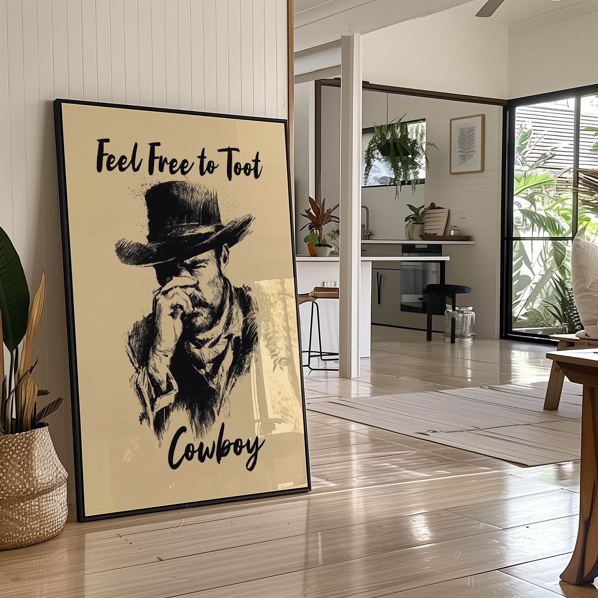 Feel Free to Toot Cowboy