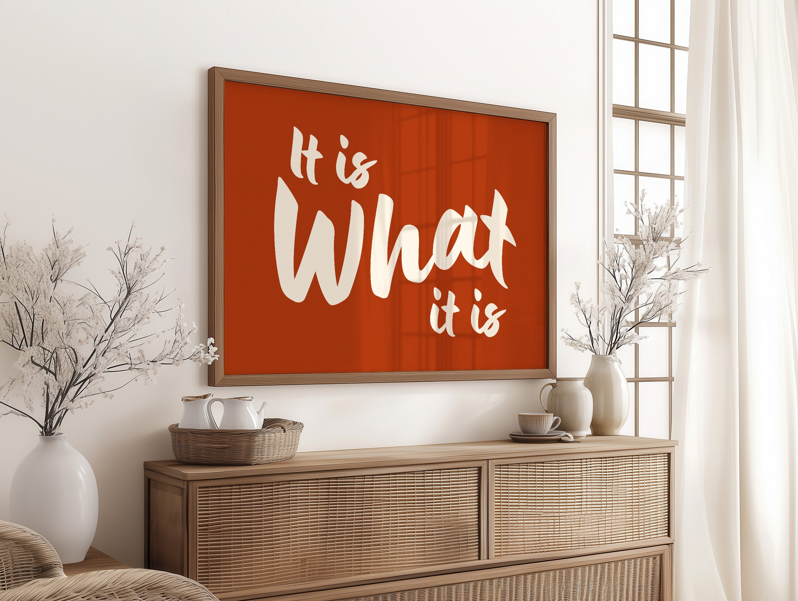 It Is What It Is Quote Art
