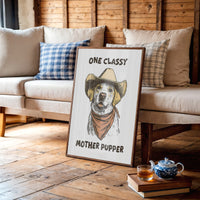One Classy Mother Pupper Western