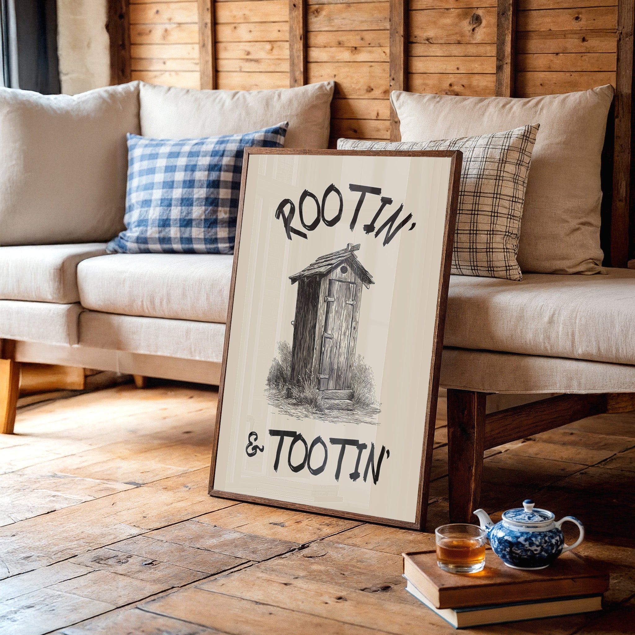 Rootin and Tootin Outhouse