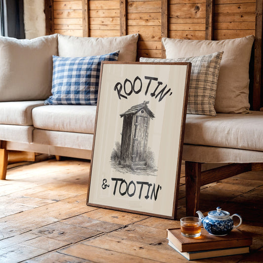 Rootin and Tootin Outhouse
