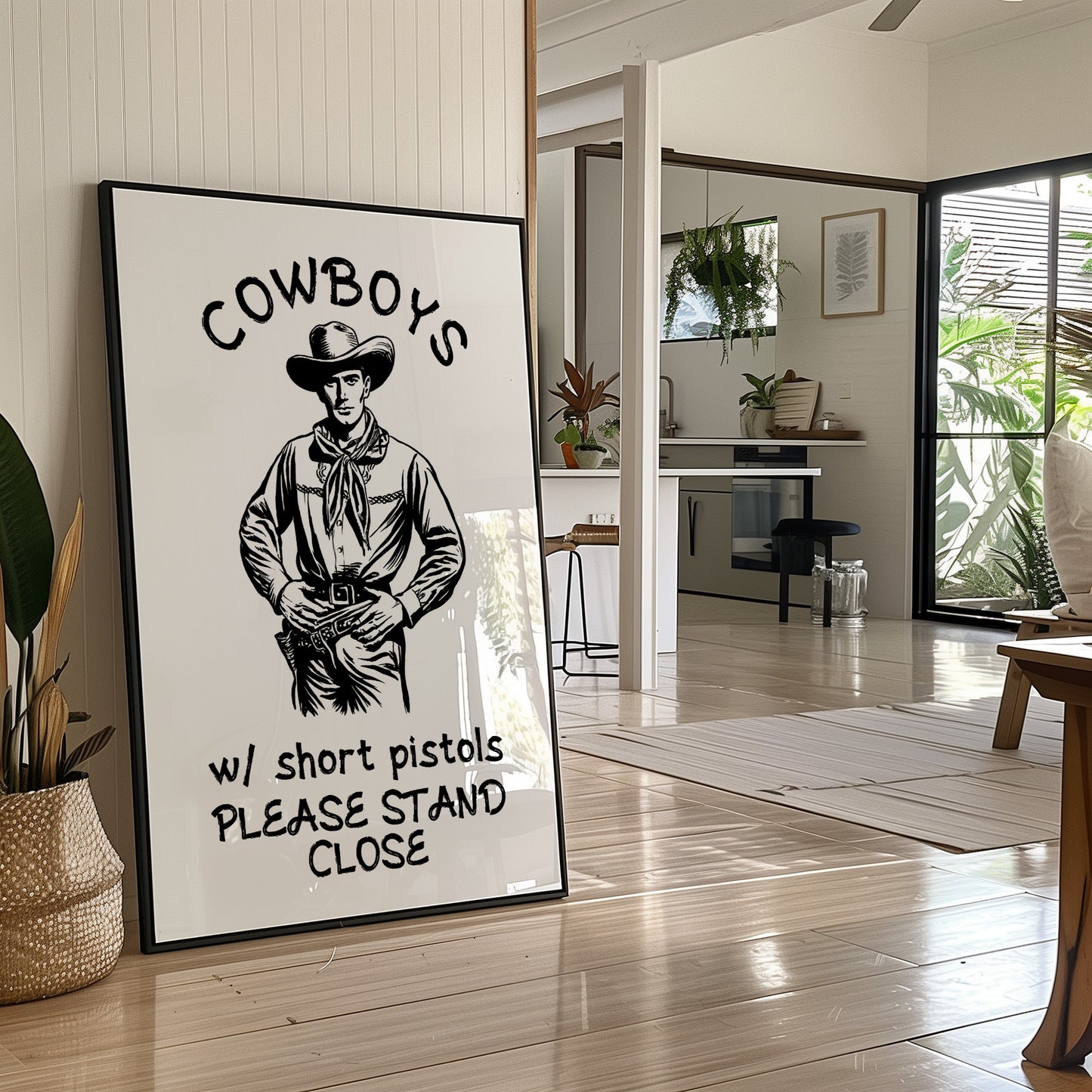 Cowboys With Short Pistols
