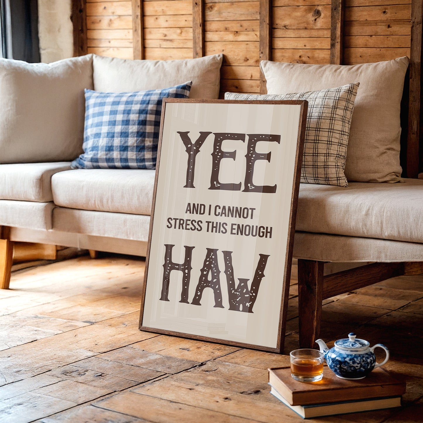 Yee Haw Western Quote