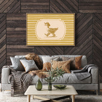 Cowboy Duck Western Wall Art