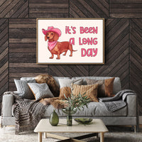 Its Been a Long Day Cowgirl Dachshund