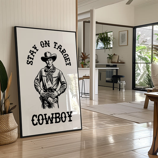 Stay On Target Cowboy
