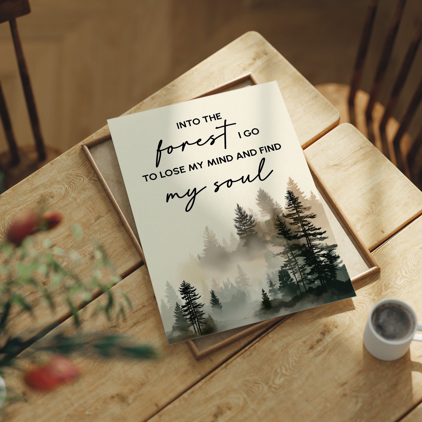 Into The Forest I Go