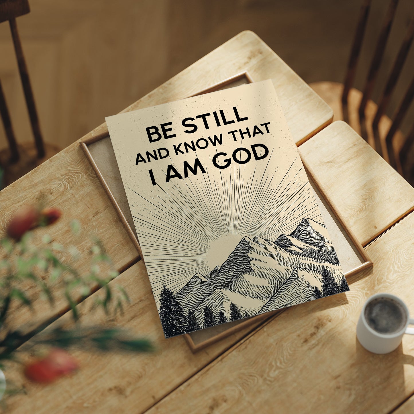 Be Still Mountain Sunrise