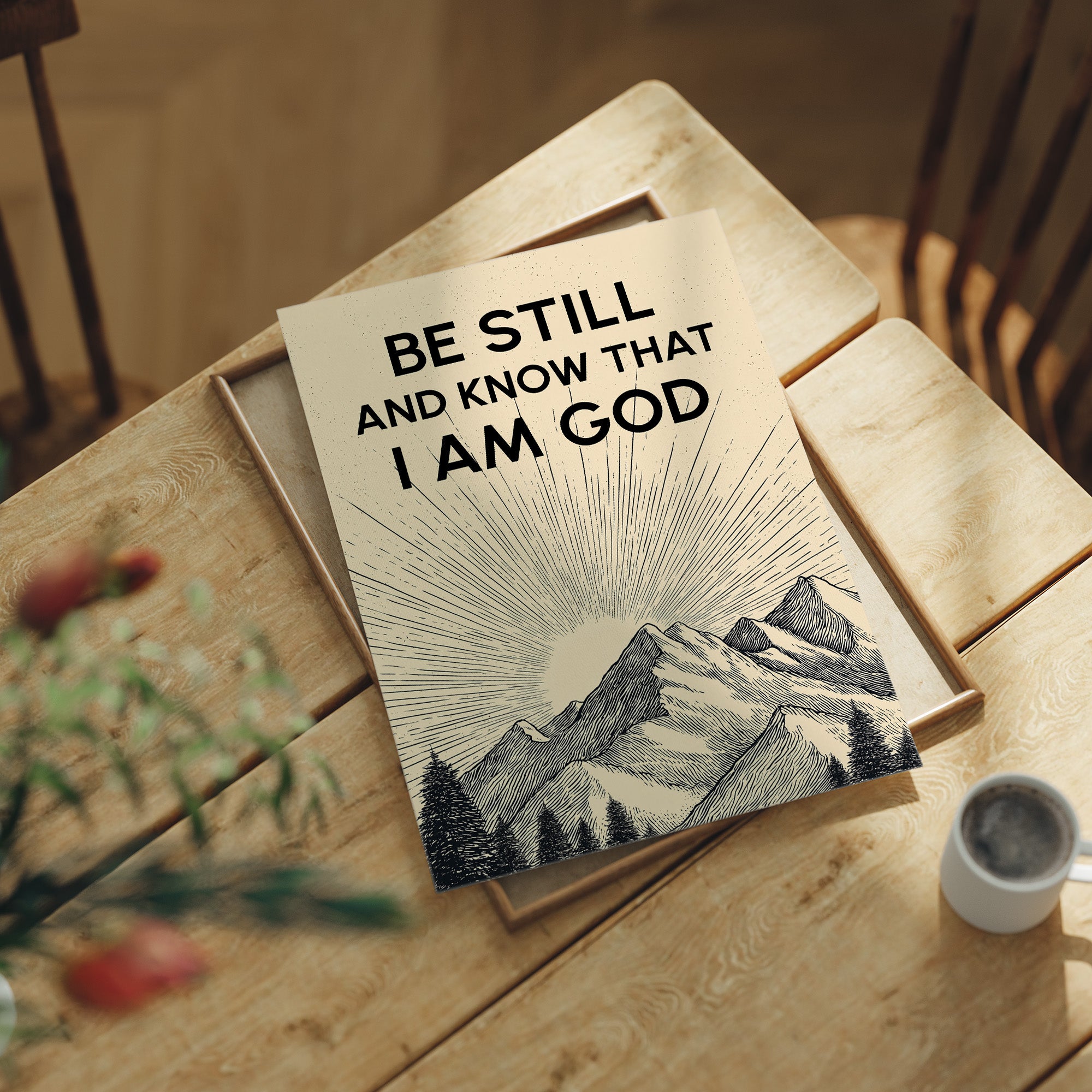 Be Still Mountain Sunrise