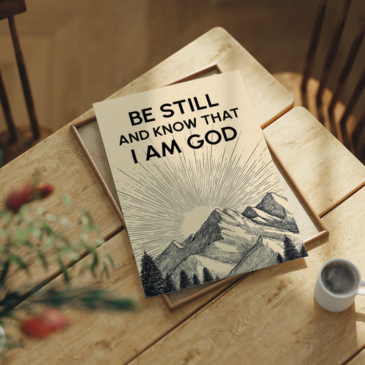 Be Still Mountain Sunrise