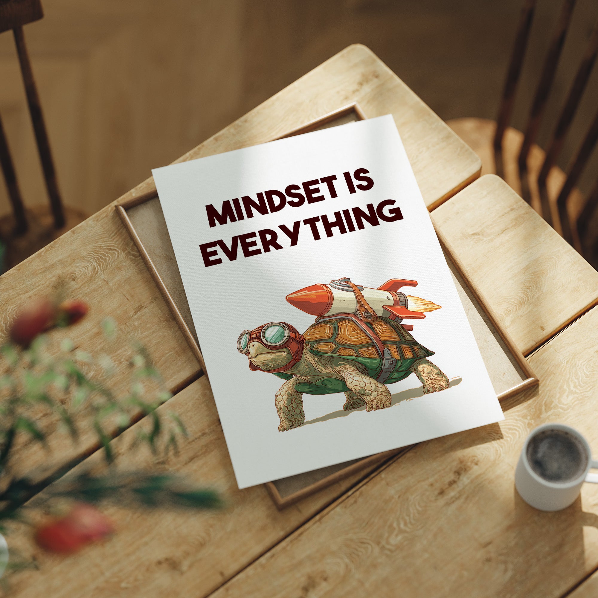 Mindset Is Everything Turtle