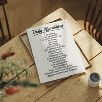 Daily Affirmations For Positive Living