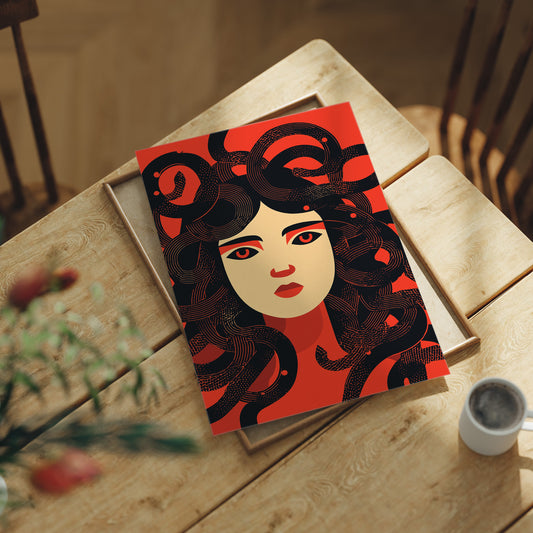Modern Medusa Portrait