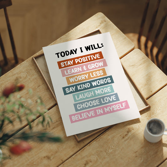 Today I Will Choose Positivity