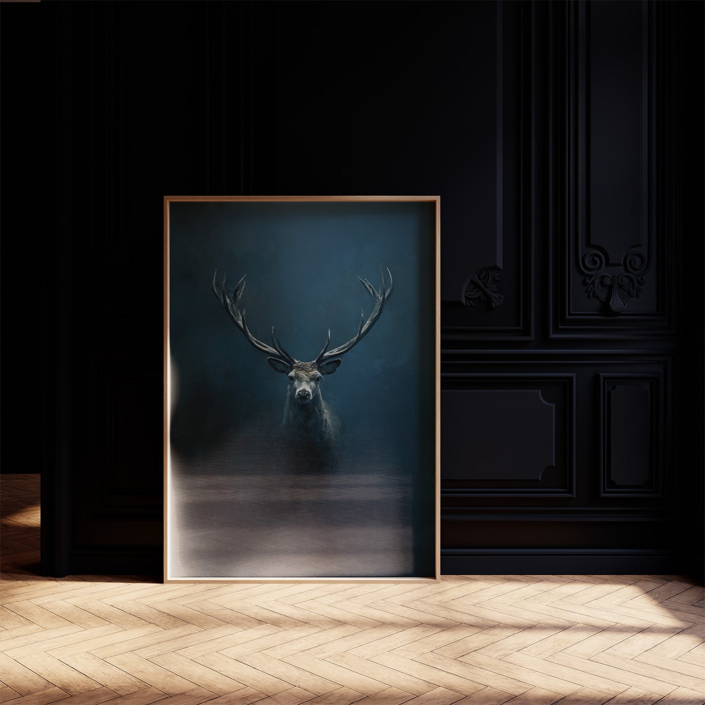 He Emerges from the Dark Mist