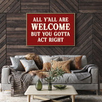 The House Rules Are Simple