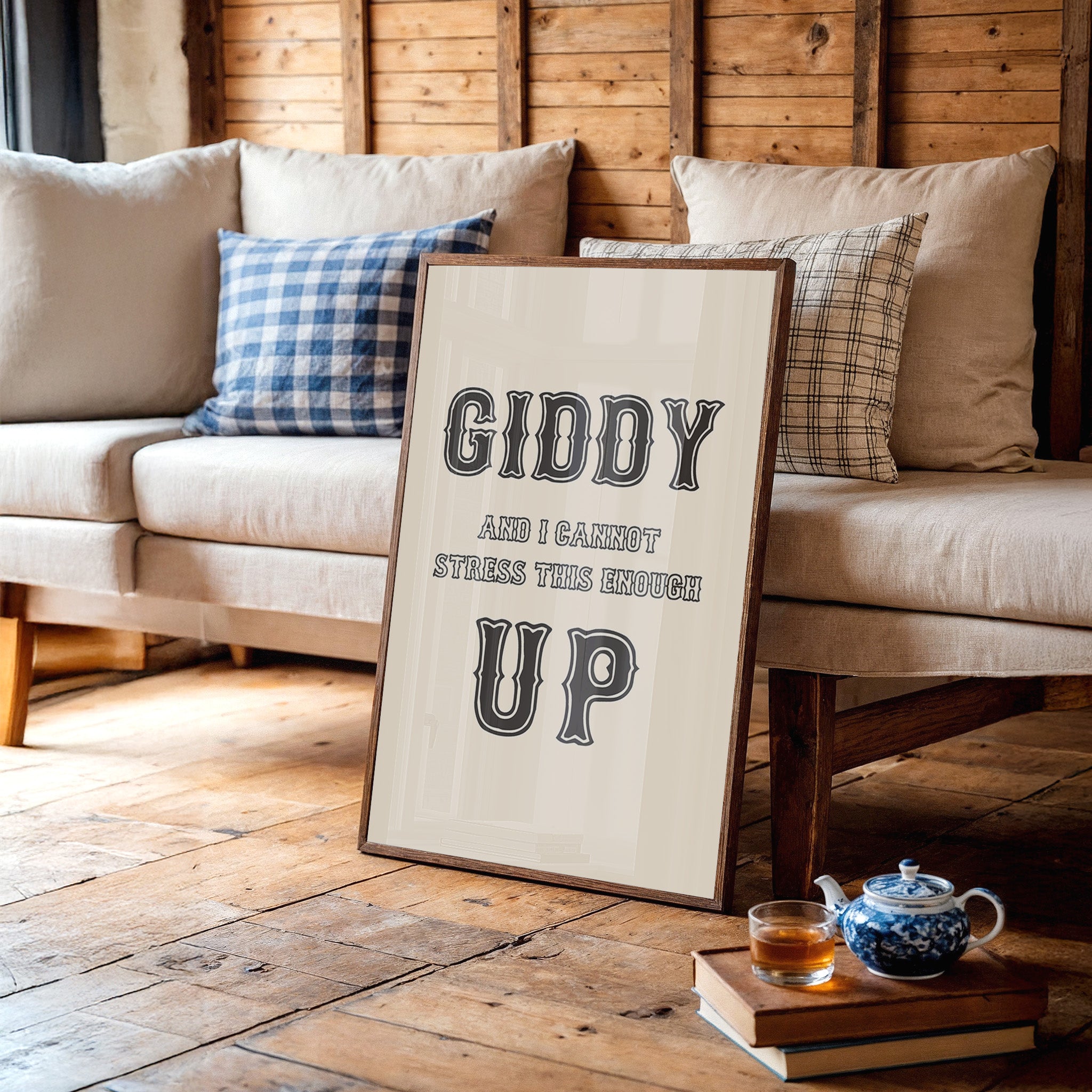 Giddy Up and I Mean It
