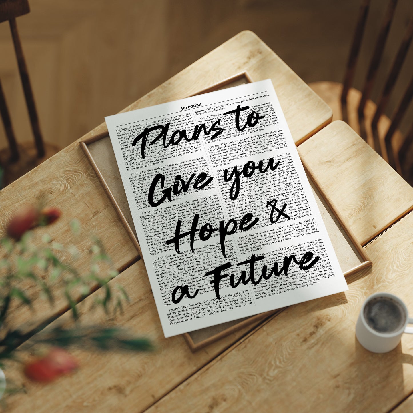 Plans to Give You a Future