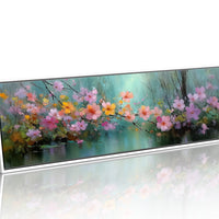Blossoms Drifting Over Quiet Water
