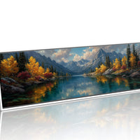 Autumn Reflections Beneath Alpine Peaks