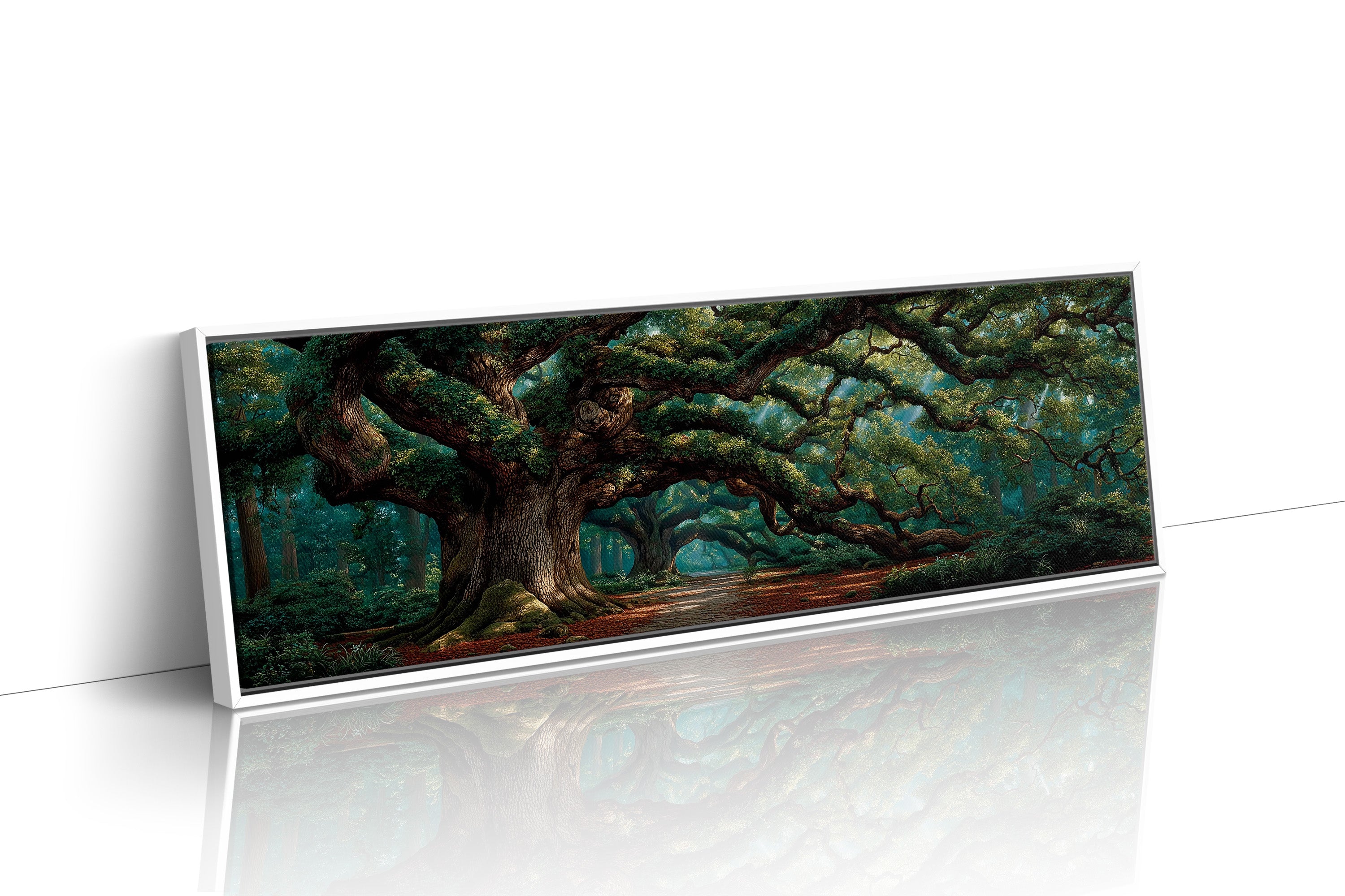 Where the Ancient Oaks Lean