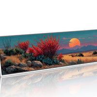 Desert Bloom at Sundown
