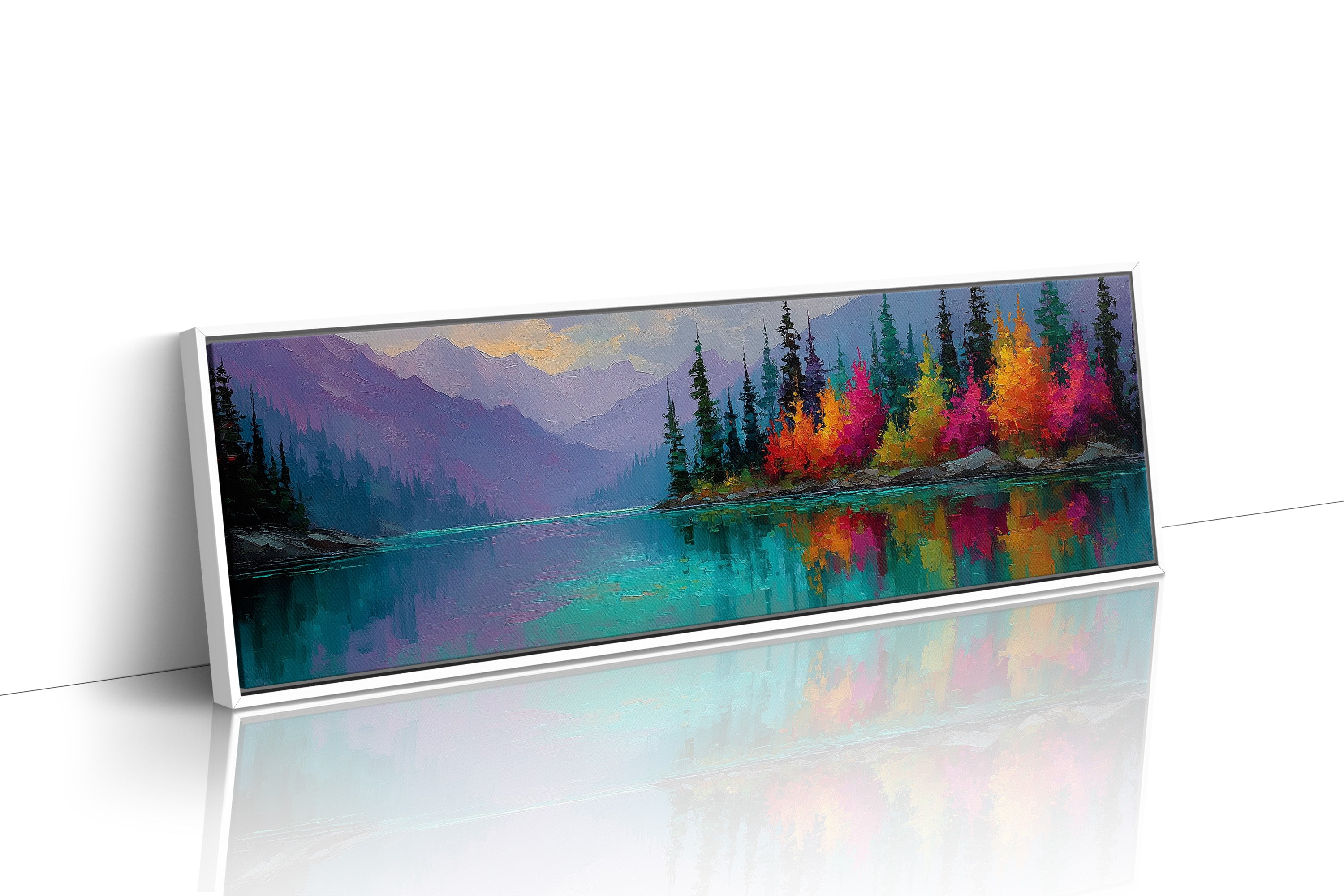 Color Along the Quiet Lake