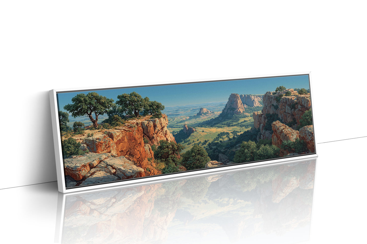 Sunlit Canyon Overlook