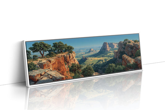 Sunlit Canyon Overlook