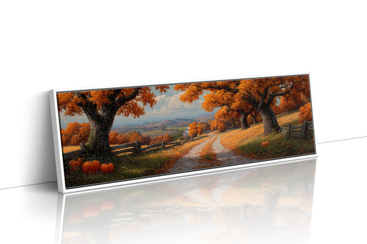 Autumn Harvest Country Road