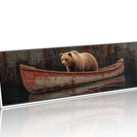 Solitude In The Painted Canoe