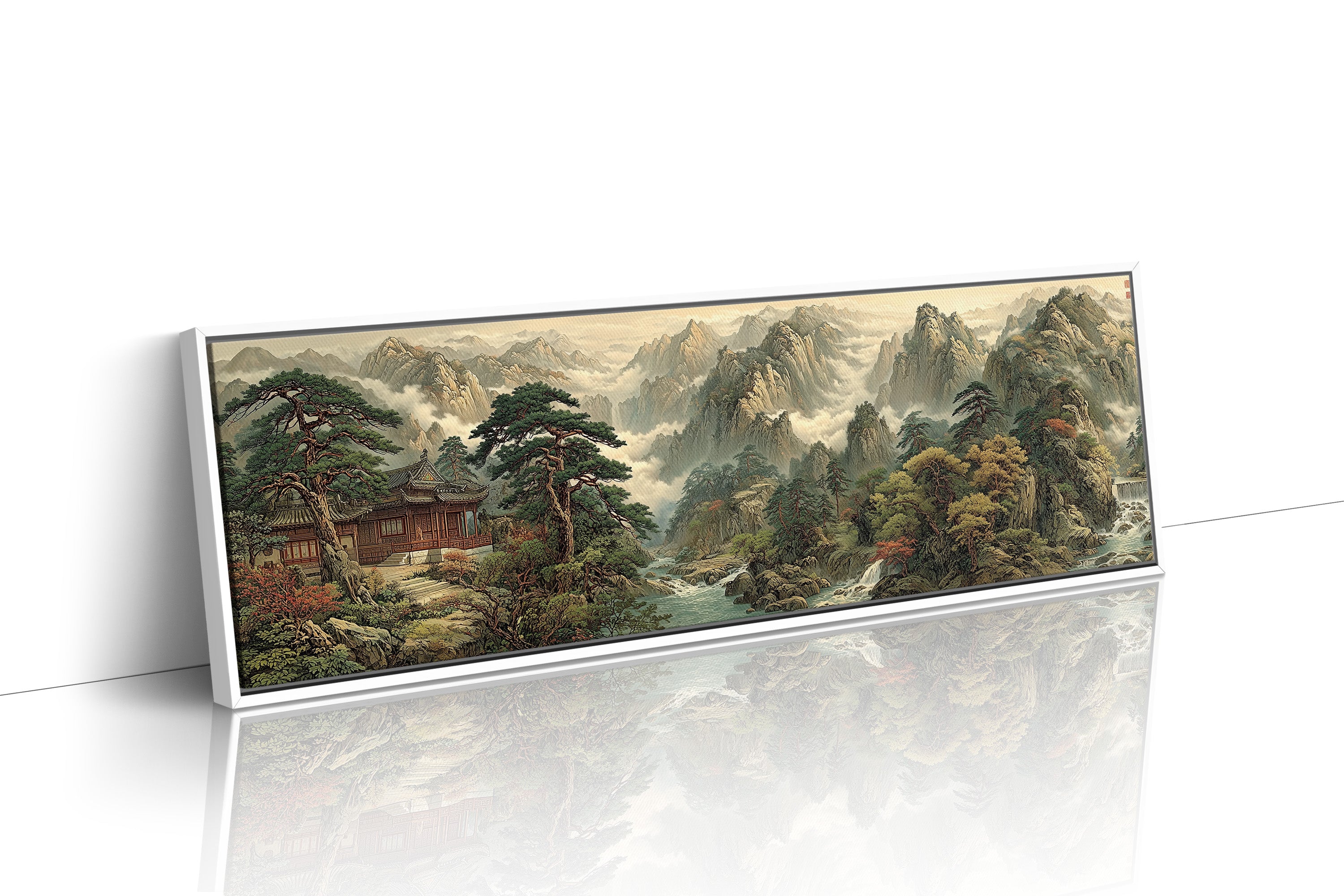 Temple Above The Sea Of Clouds
