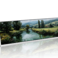Quiet River Through Green Fields