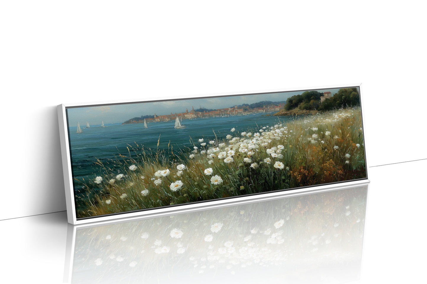 Wildflowers By The Quiet Coast