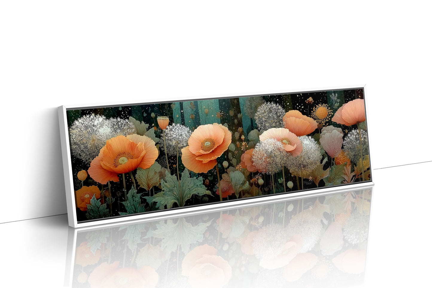 Moonlit Poppies And Dandelion Dreams