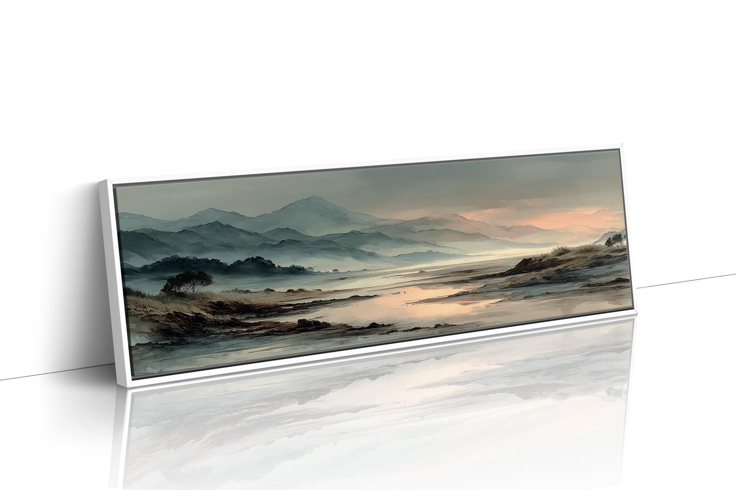 Misty Mountain Valley at Dawn