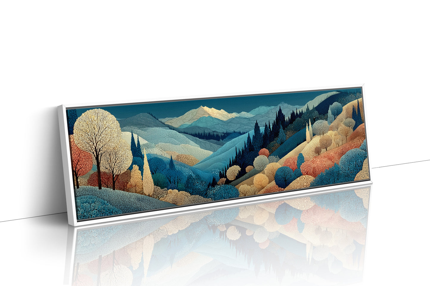 Quiet Valleys Beneath Distant Peaks