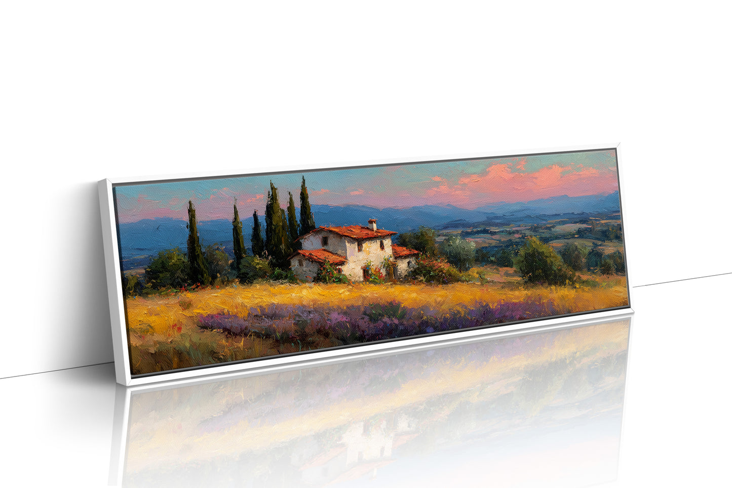Tuscan Cottage In Golden Fields