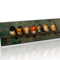 Seven Little Birds On A Quiet Wire