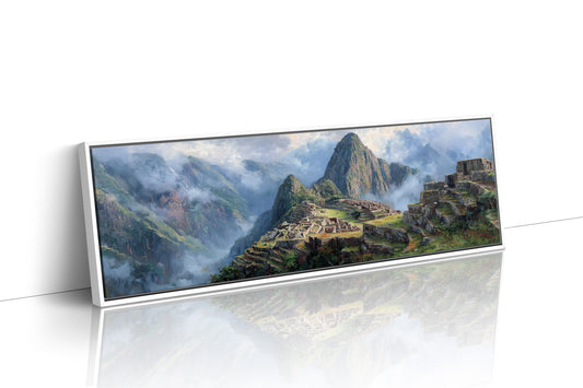 Misty Morning Over Machu Picchu