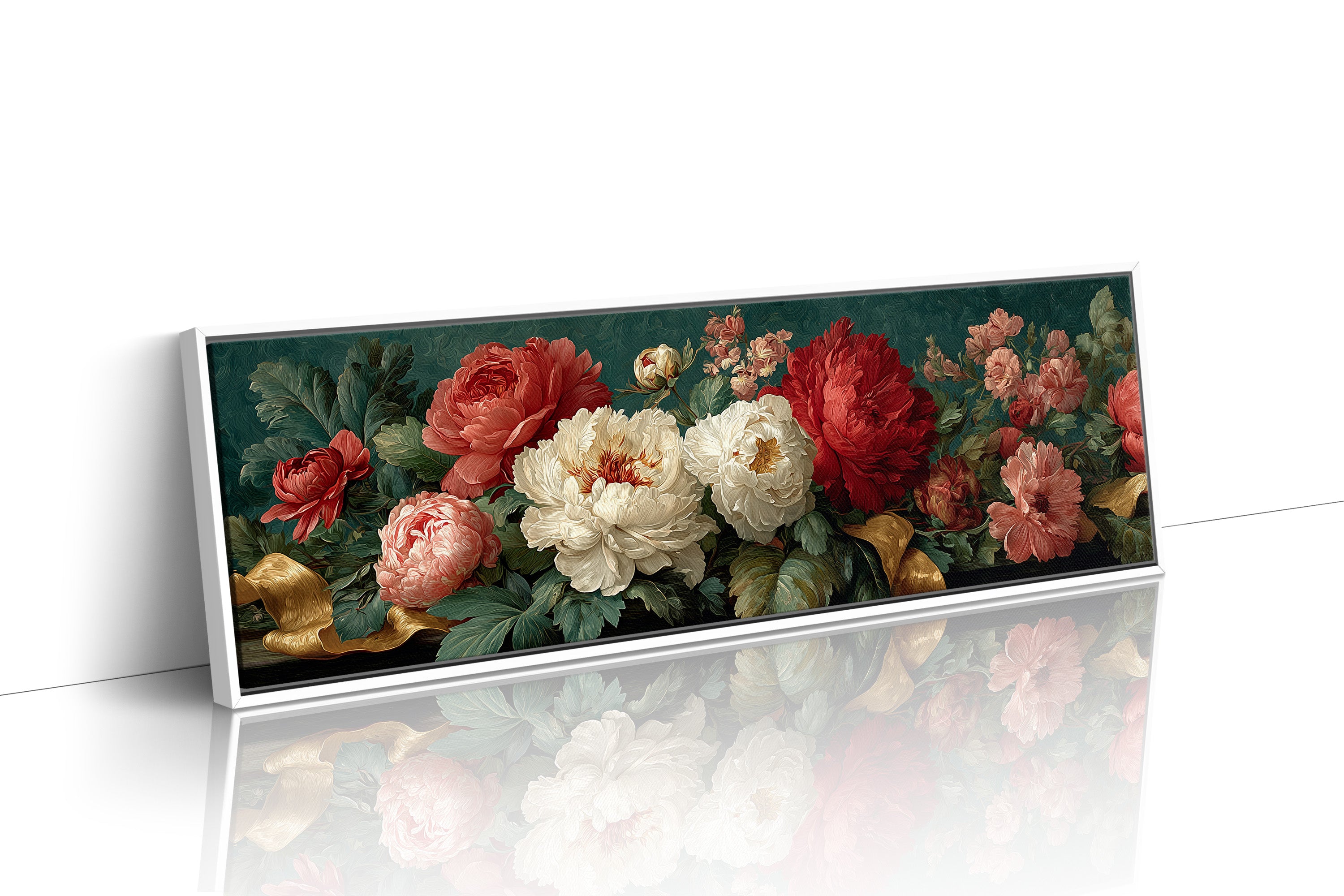 Elegant Peony Floral Still Life