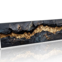 Gold Breaking Through Stone