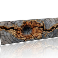 Gold Veins Through Ancient Wood