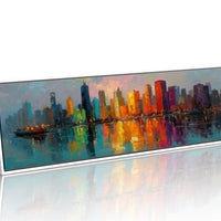 Neon City Reflections