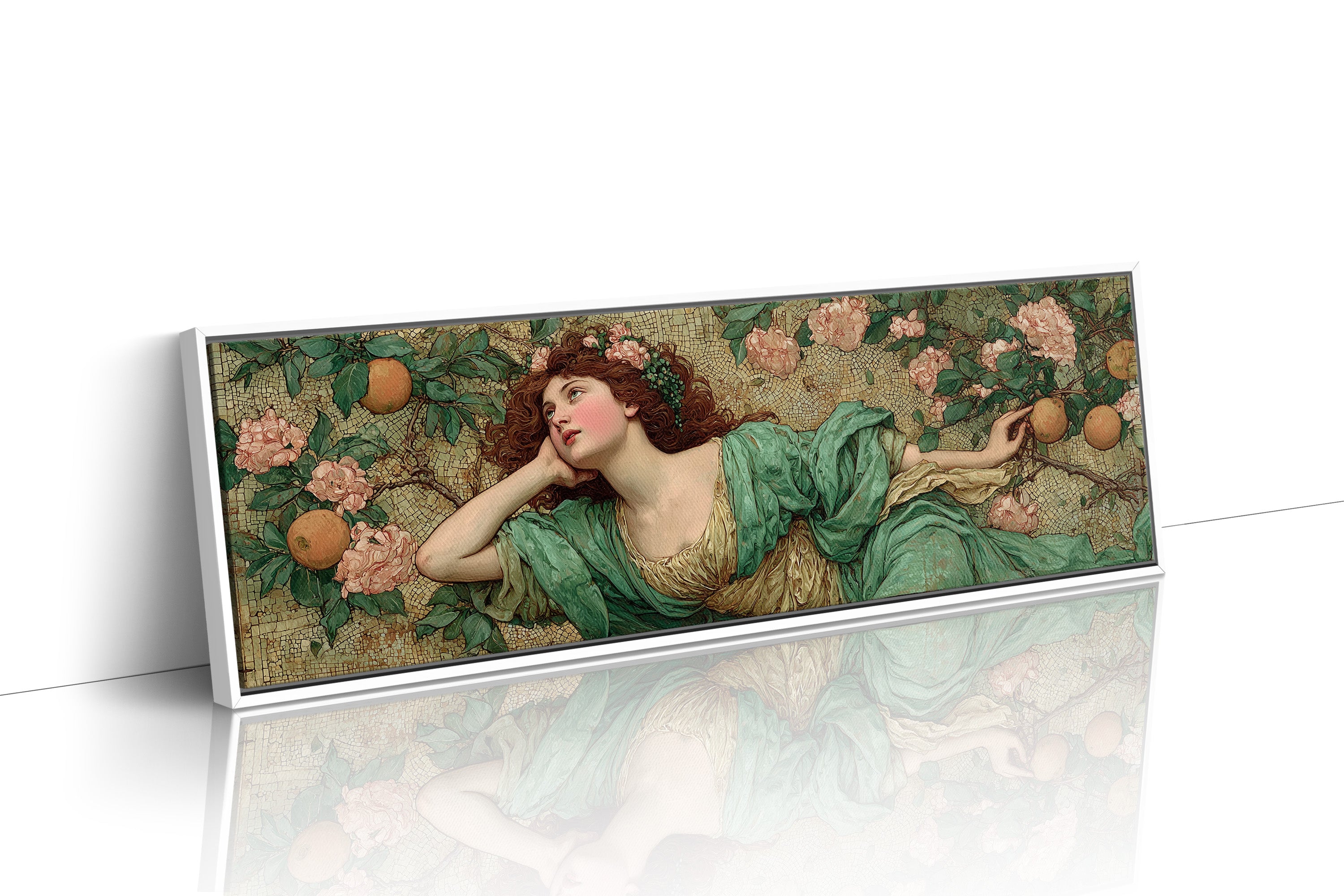 Romantic Art Nouveau Garden Muse