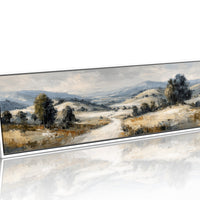 Soft Countryside Valley Landscape
