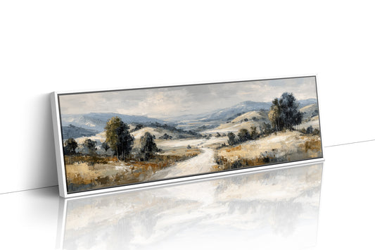 Soft Countryside Valley Landscape