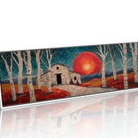 Chapel Beneath the Crimson Sun