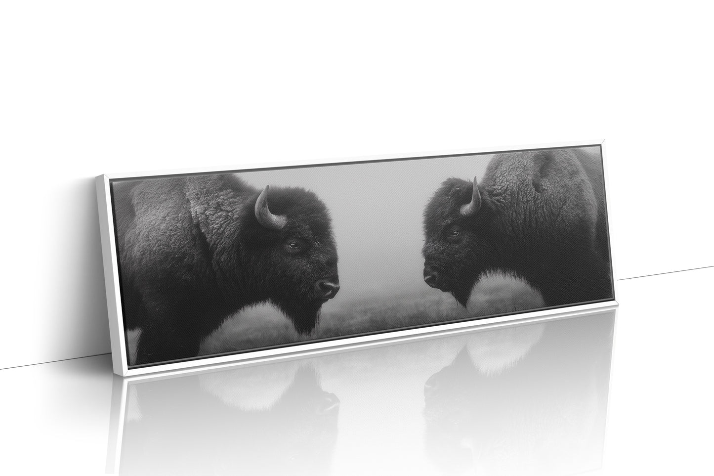 Silent Strength Of The American Bison