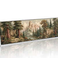 Majestic Mountain Forest Wilderness Landscape